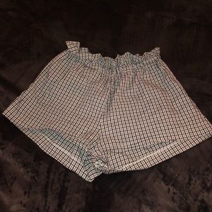 Checkered shorts